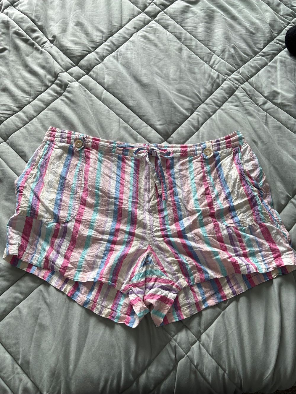 Torrid Striped Shorts